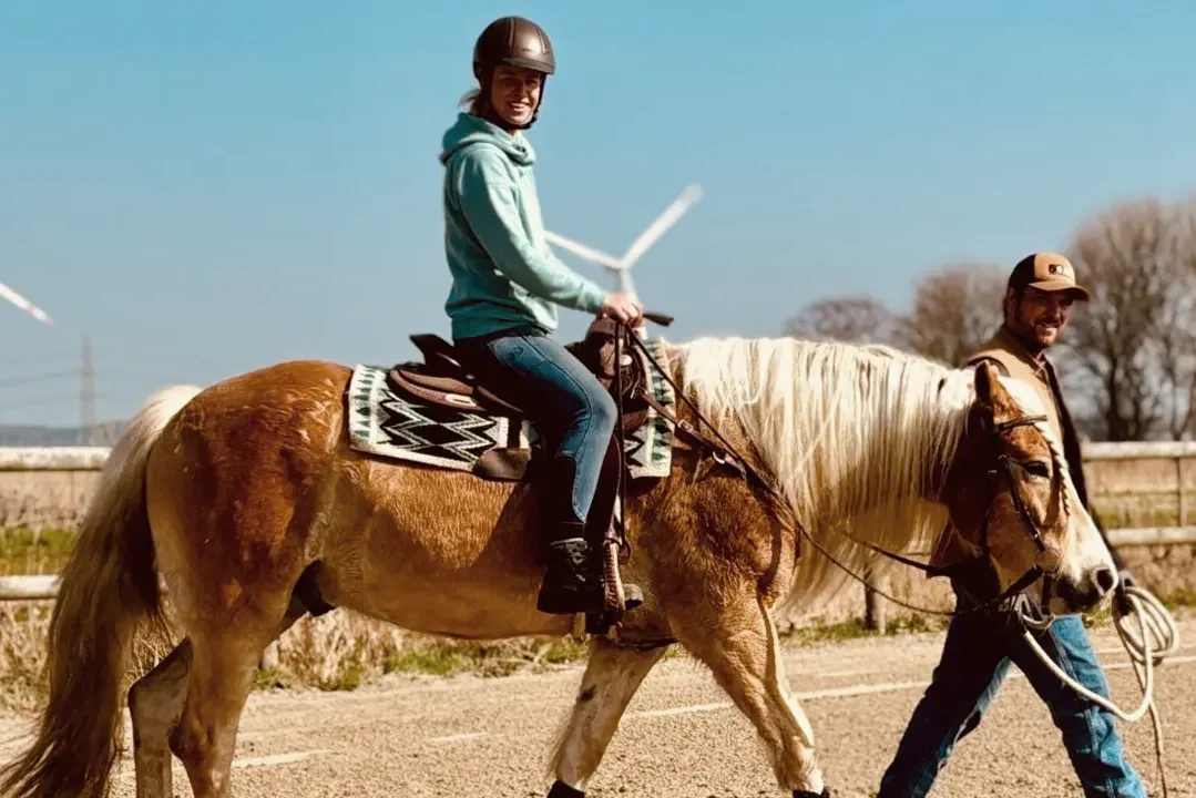 Gewöhnung ans Reitergewicht